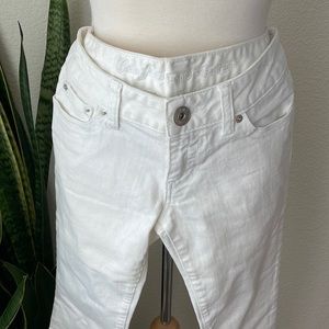 Guess white jeans